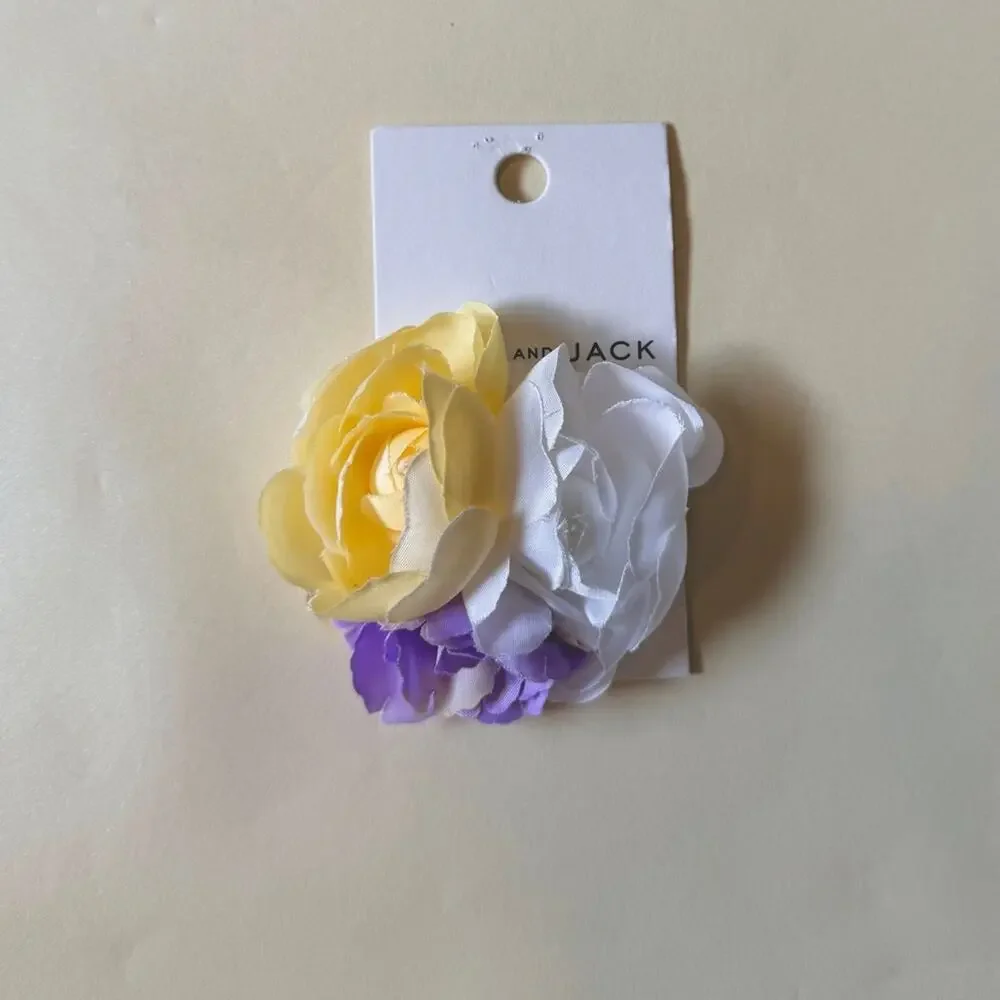 3+/$10ea Janie and Jack flower hair clip